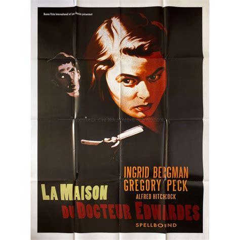 SPELLBOUND French Movie Poster - 47x63 in. - 1945/R1980