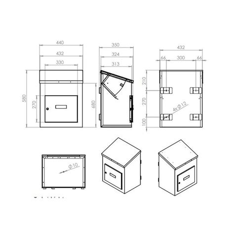 the drawing shows different types of furniture, including a bed and nightstand with doors on ...