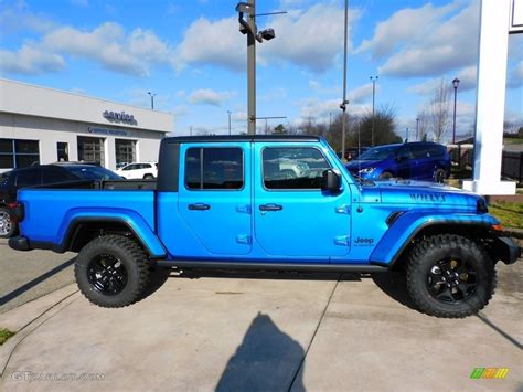 Hydro Blue Pearl Jeep Gladiator Willys X Exterior Photo 54615 | Hot Sex ...