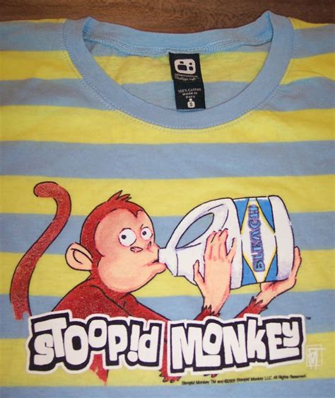 WOMEN'S TEEN STOOPID MONKEY T-shirt Stoopid Buddy Stoodios Seth Green ...