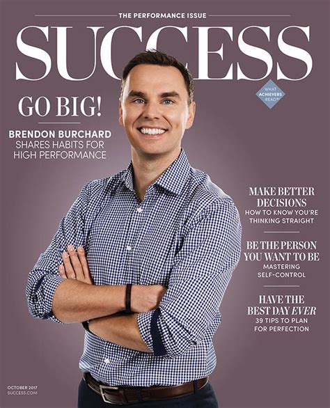 Success Magazine October 2017 - Brendon Burchard