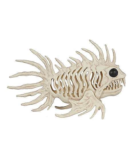 Fish Skeleton Figure - Spirithalloween.com | Skeleton figure, Animal skeletons, Fish skeleton