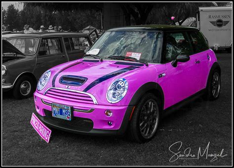 Hot Pink MINI Cooper S | I had fun with this image. The pink… | Flickr