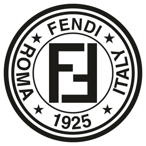 Buy Fendi Roma Italy 1925 Logo Png online in America