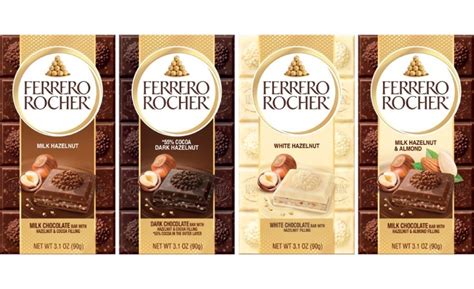 Ferrero Rocher debuts premium chocolate bars | Candy Industry