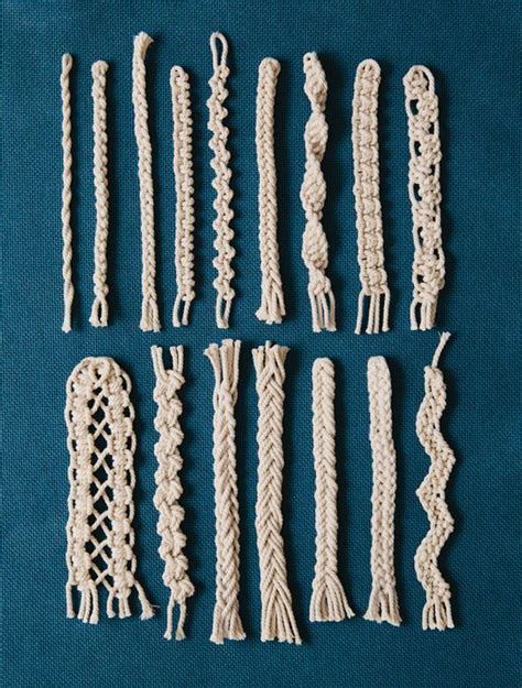 18 best Basic Macrame Knots images on Pinterest | Macrame knots, Micro macrame and Weaving