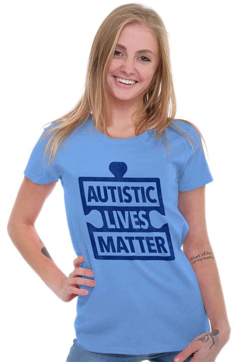 Autism Awareness Tees Shirts Tshirts For Womens Autistic Lives Matter Support Run Walk - Walmart.com