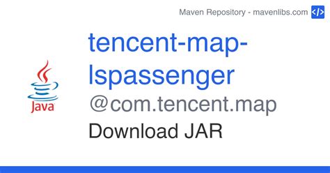 Download tencent-map-lspassenger.aar - @com.tencent.map