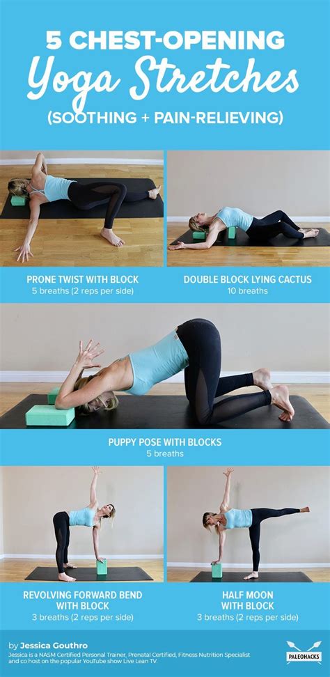 5 Chest-Opening Yoga Stretches (soothing + pain-relieving) | PaleoHacks