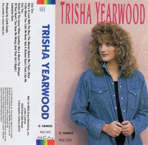 Trisha Yearwood – Trisha Yearwood (1991, Cassette) - Discogs