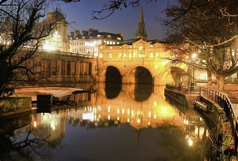 Pulteney Bridge at Night Photograph by Gary Kimber - Fine Art America