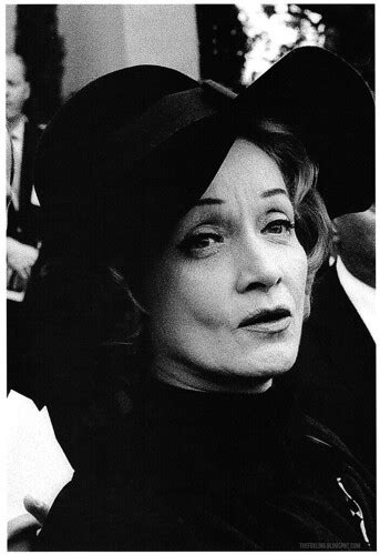 Marlene Dietrich at Gary Cooper's funeral | Photos by Barry … | Flickr