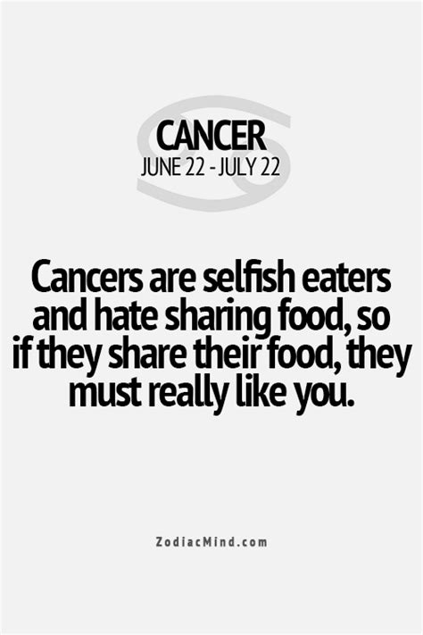 ...except my bacon...don't touch my bacon. Or french fries. Don't touch my fries. Cancer Quotes ...