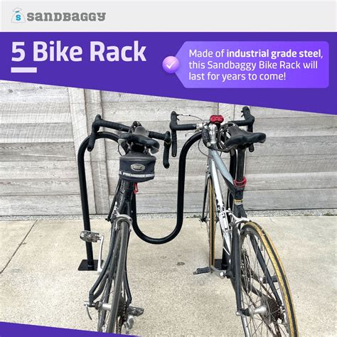 Commercial Wave Bike Racks - Dual Loop - In Ground Installation – Sandbaggy