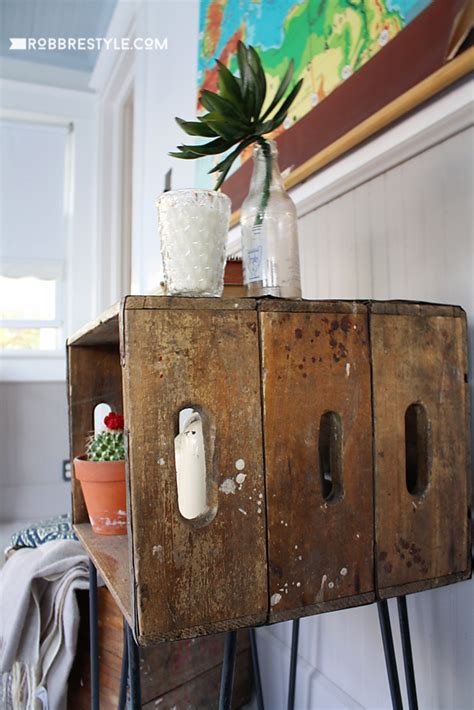 Creative Ways to Use Vintage Boxes in Home Decor | Robb Restyle