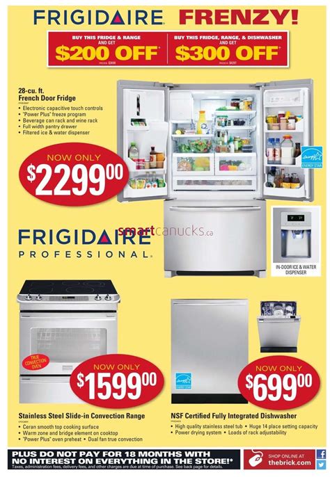 The Brick Appliances flyer October 11 to 31