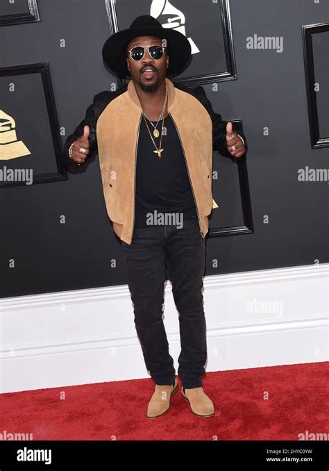 Anthony Hamilton attending the 59th Annual Grammy Awards in Los Angeles ...