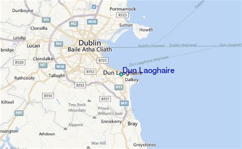 Dun Laoghaire Street Map