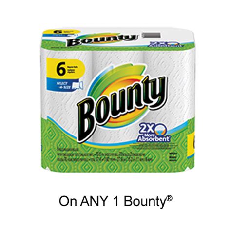 Pgeveryday: New Bounty Coupon To Print For $1