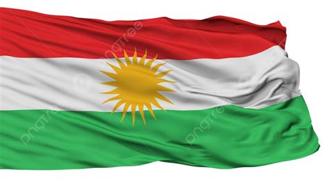 Kurdistan Flag Isolated National White Photo Background And Picture For Free Download - Pngtree