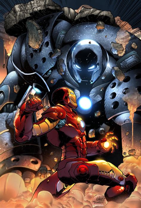 Comics Forever, Iron Man Vs The Iron Monger // pencils by Alex...