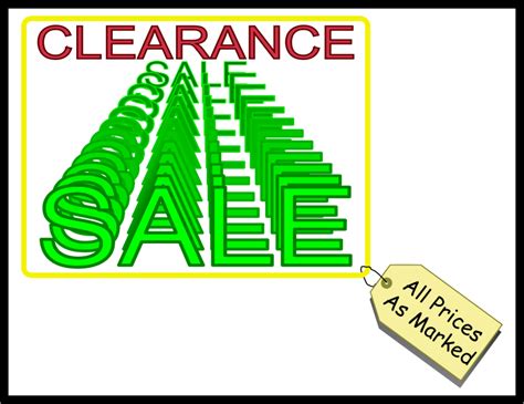 Clipart - Clearance Sale