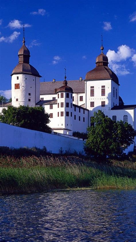 Läckö castle at lake Vänern in Västergötland Sweden Swedish ...