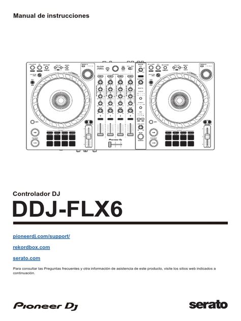 Manual Pioneer DJ DDJ FLX-6 | PDF | Microsoft Windows | Mac OS