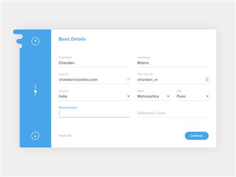 FREE - Material Registration Form UI by 🏅Chandan Mishra on Dribbble