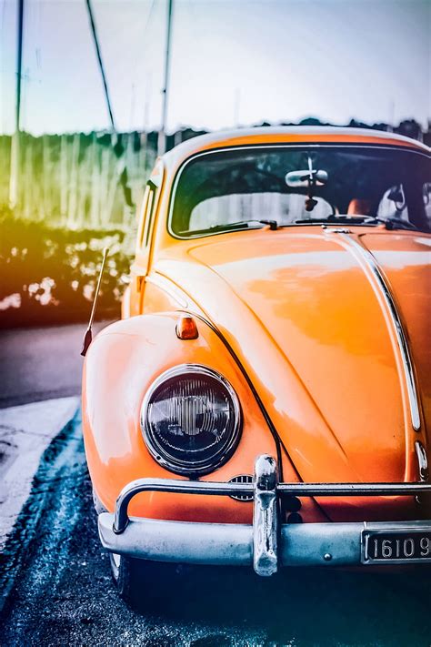 Volkswagen beetle, volkswagen, car, retro, style, yellow, HD wallpaper ...