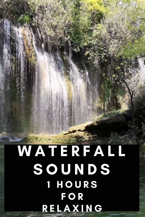 Waterfall Sounds for Sleeping, Waterfall Sounds 1 Hour for Relaxing ...