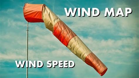 Radar Live: WIND SPEED - Wind direction and gusts on map