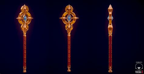 ArtStation - Mage Staff