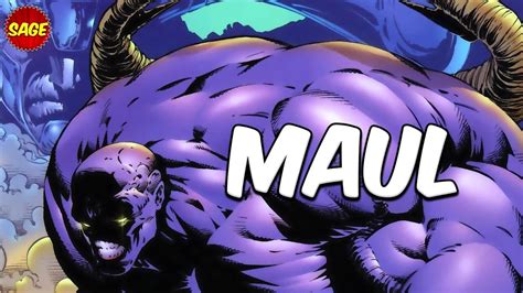 Who is Image / DC Comics Maul? The Purple "Hulk" - YouTube