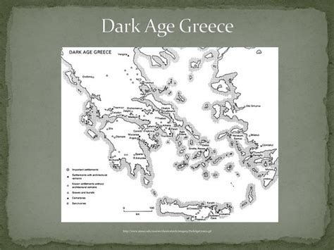 PPT - The Dark Ages of Greece and the Eighth Century Recovery ...