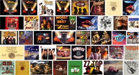 ZZ Top All Album Lists - 1971 to 2020