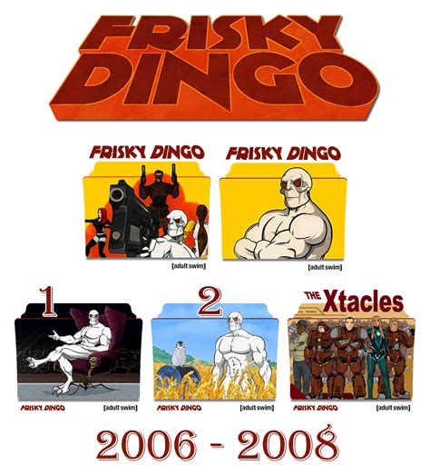 Frisky Dingo series and season folder icons by Vamps1 on DeviantArt