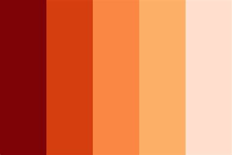 hot lava Color Palette