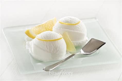 Authentic Lemon Gelato | Gelato di Limone | Bits of Ivory