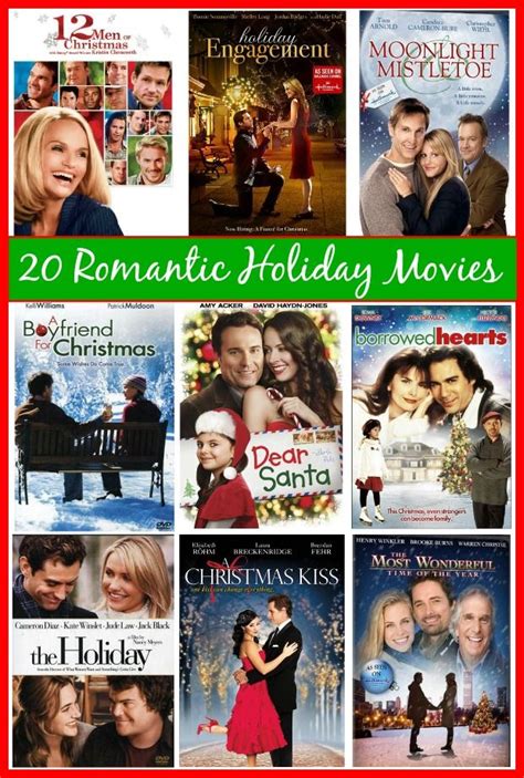 20 Romantic Holiday Movies~ I love Christmas movies, and romantic movies are my fave! I've seen ...