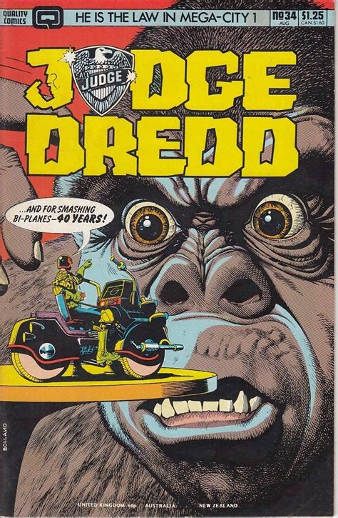 Judge Dredd Comics # 34 – Collector's Edge Comics