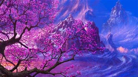 Sakura Wallpaper - Sakura Tree - 1920x1080 - Download HD Wallpaper - WallpaperTip