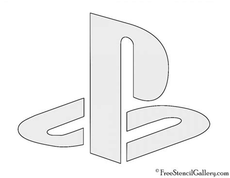 Playstation Logo | Free Stencil Gallery