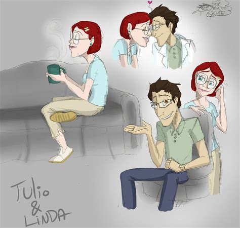 Rio - Tulio and Linda by candlehat on DeviantArt