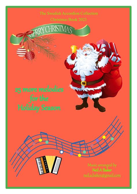 Christmas Book 2023 Sheet Music | Neil Baker | Accordion