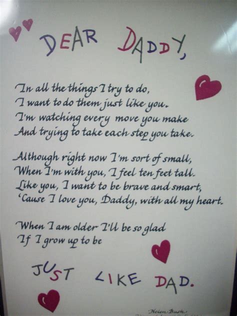 Short Fathers Day Poems From Daughter | Oppidan Library