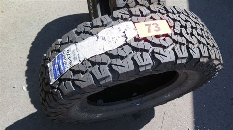 Qty 2 All-Terrain Light Truck Tires: BF Goodrich TLT245/75R17 - Oahu ...