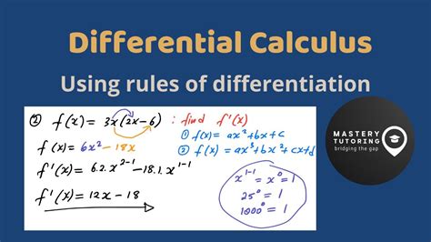 Differential Calculus Videos at Melissa Dantonio blog