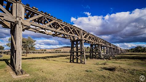 Railway Bridge at Gundagai, NSW