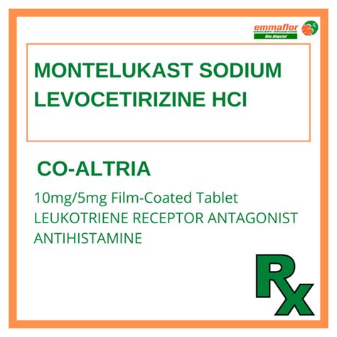 Co-Altria 10mg/5mg | EmmaflorDrugStore